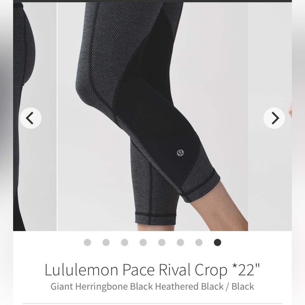 Lululemon Pace Rival Crop - Picture 3 of 13